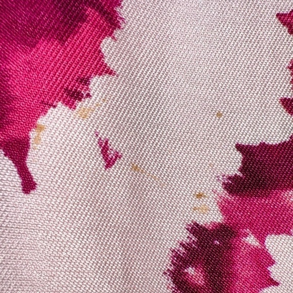 Kate Spade Jordan Silk Blend Berry Moody Floral Pencil Skirt Sz 4 woman’s pink - Picture 6 of 12